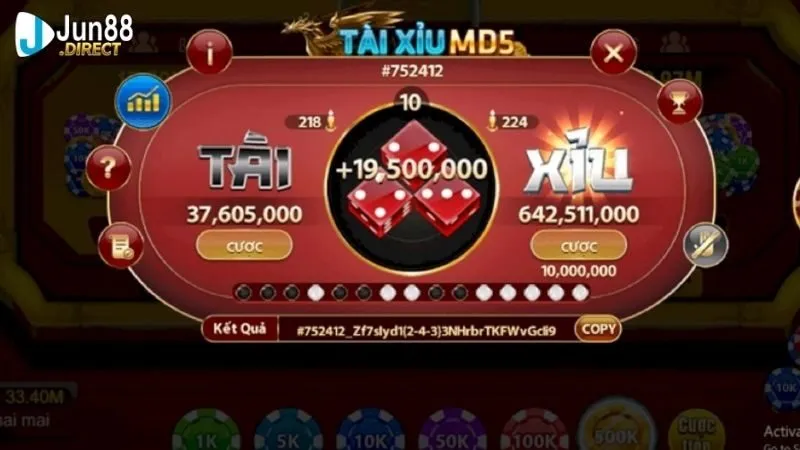 Tài xỉu online: Kinh nghiệm chơi hiệu quả tại Jun88