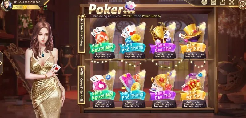 Bài Poker ăn tiền Jun88 | Chinh phục thần bài, rinh ngay lộc lớn