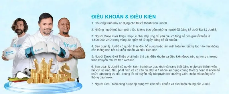 Cách lấy mã giới thiệu Jun88