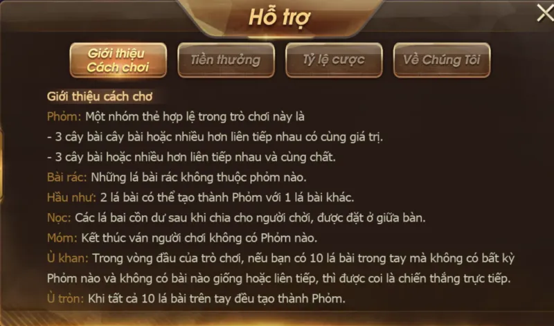 Phỏm - Tá lả Jun88