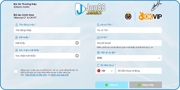 đăng ký Jun88